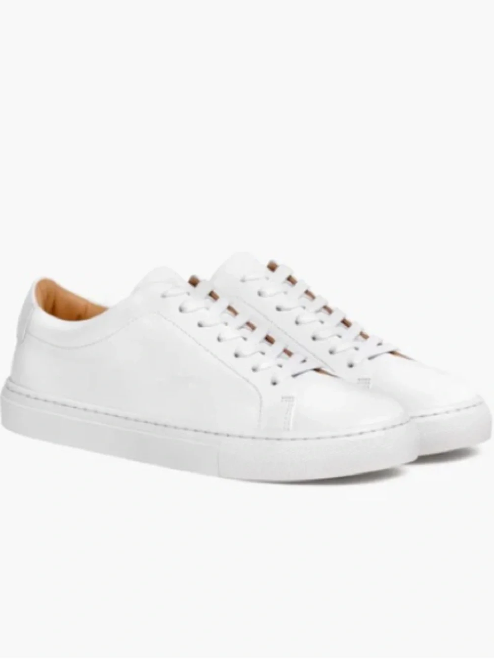 THURSDAY LOW TOP Encore SNEAKERS, White, Size 9, NWT
